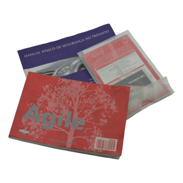Kit Manual Proprietário Segurança Agile 2009 A 2013 Original
