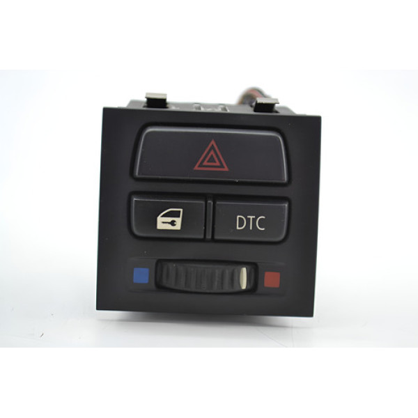 Botão Pisca Alerta Trava Painel Bmw 320 2009 Original Preto