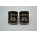 Par Presilha Suporte Quebra Sol Ford Fiesta 2002 Original