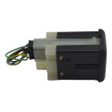 Entrada Conector Usb Auxiliar Console S10 2022 Original Preto