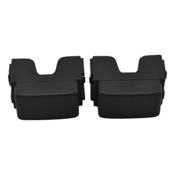 Par Botão Cego Falso Painel Tiida 2011 Original Preto