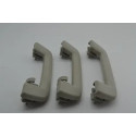 Kit 3 Apoio Puxador Alça Teto Pqp Ford Focus 2011 Original Cinza