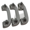 Kit 3 Puxador Alça Teto Pqp Jeep Renegade 2021 Original Cinza