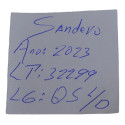 Quebra Sol Lado Direito Passageiro Sandero 2023 Original