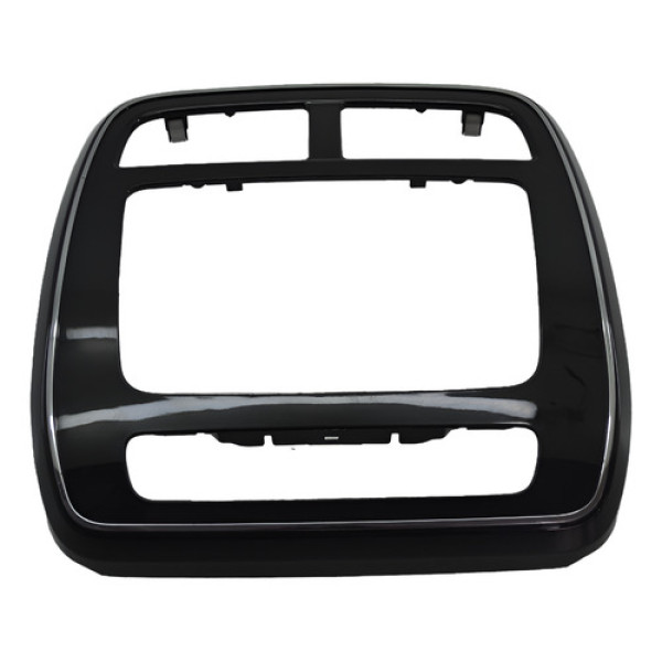 Moldura Multimidia Painel Central Renault Kwid 2020 Original Preto