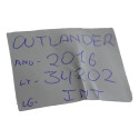 Fechadura Puxador Tampa Porta Luvas Outlander 2016 Original
