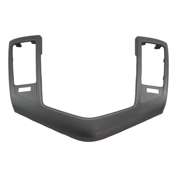 Moldurar Radio Central Painel Cruze 2013 Original Prateado