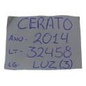Luz Cortesia Porta Luvas Kia Cerato 2014 Original