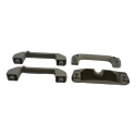 Kit 3 Pqp + Porta Oculos Teto Grand Siena 2015 Original