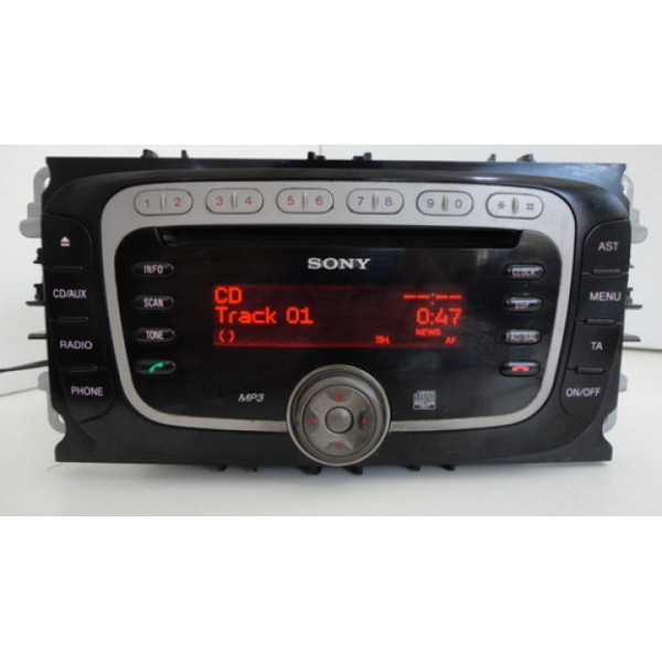 Radio Aparelho Som Painel Ford Focus 2008 Original