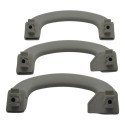Kit 3 Puxador Alça Teto Pqp Fiat Argo Drive 2018 Original