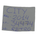 Espelho Retrovisor Interno City 2014 Original