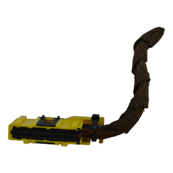 Plug Chicote Relogio Visor Bordo Painel Zafira 2001 Original Amarelo
