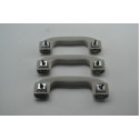Kit 3 Puxador Alça Teto Pqp Chevrolet Tracker 2022 Original