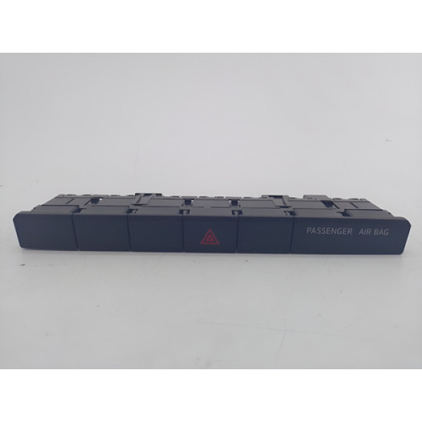 Botão Pisca Alerta Painel Volkswagen T-cross 2020 Original Preto