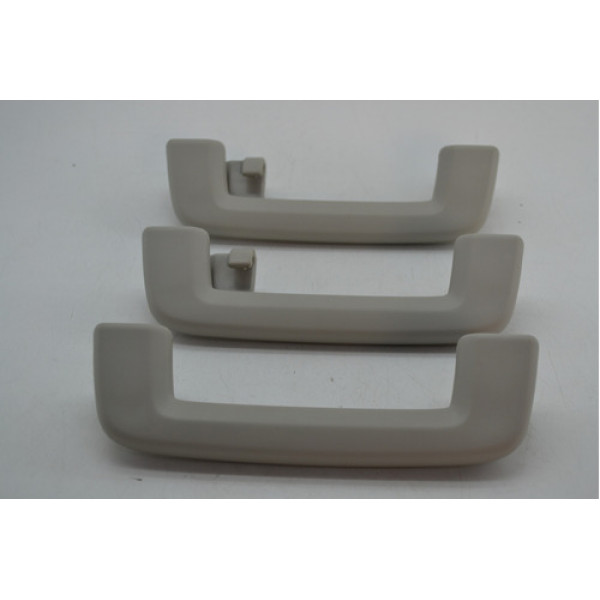 Kit 3 Puxador Alça Teto Pqp Ford Ecosport 2013 Original