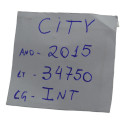 Tomada Energia 12v Console City 2015 Original Preto