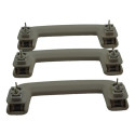 Kit 3 Puxador Alça Teto Pqp Ford Ranger 2022 Original Bege