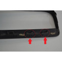 Moldura Painel Instrumento Jetta 2012 Original Vw Preto