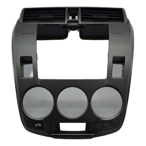 Moldura Central Analogica Painel Honda City 2013 Original