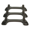 Kit 3 Puxador Alça Teto Pqp Renault Captur 2019 Original