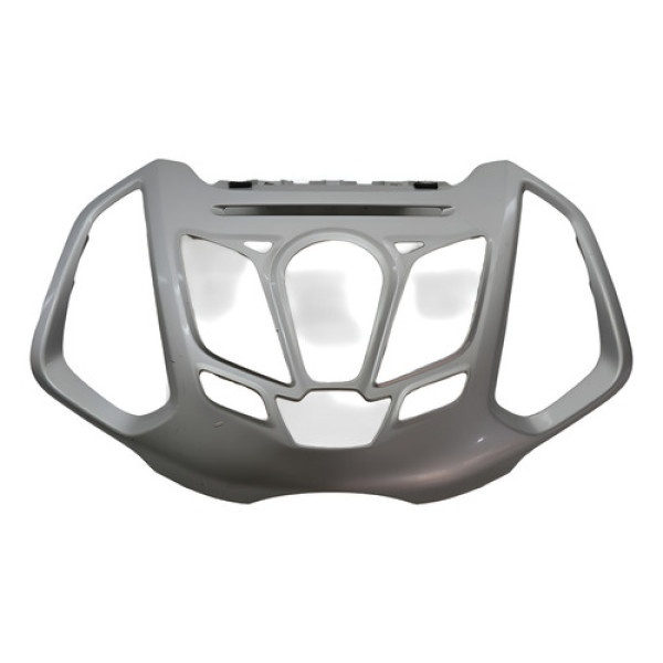 Moldura Central Painel Difusor Radio Ecosport 2013 Original Cinza
