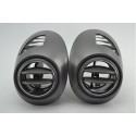Par Difusor Ar Lateral Painel Cromado Fiat Palio 2007 Origin