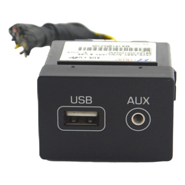 Entrada Conector Usb Auxiliar Creta 2017 A 2021 Original Preto