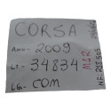 Comando Ar Forçado Desembaçador Gm Corsa 2009 Origina
