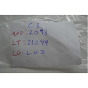Par Luz Interna Lateral Teto Citroen C3 2013 Original