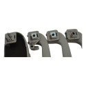 Kit 3 Puxador Alça Teto Pqp + Porta Oculos Cruze 2013 Origin Bege