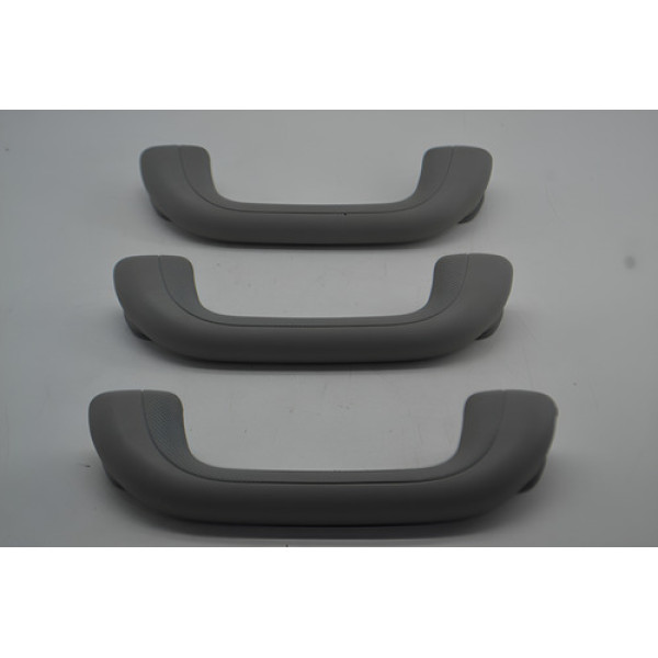 Kit 3 Puxador Alça Teto Pqp Kia Sorento 2010 2011 Original Cinza