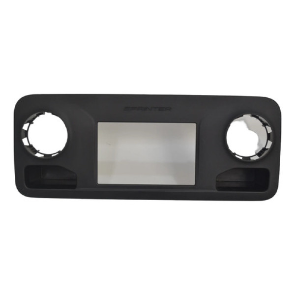 Moldura Central Painel Radio Difusor Sprinter 2022 Original Preto