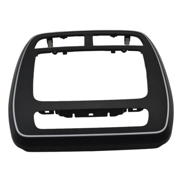 Moldura Radio Painel Central Kwid 2018 Original Preto