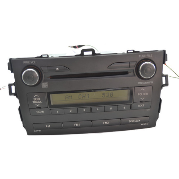 Radio Aparelho Som Painel Corolla 2008 Ate 2014 Original