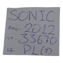 Porta Luvas Objeto Superior Painel Sonic 2012 Original