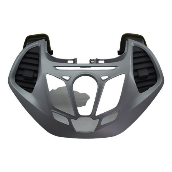 Moldura Central Painel C/difusor Ford Ka 2015 Original Prateado