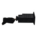 Entrada Conector Usb Auxiliar Console Kwid 2020 Original - Preto