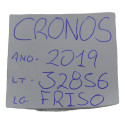 Par Moldura Difusor Friso Painel Fiat Cronos 2019 Original