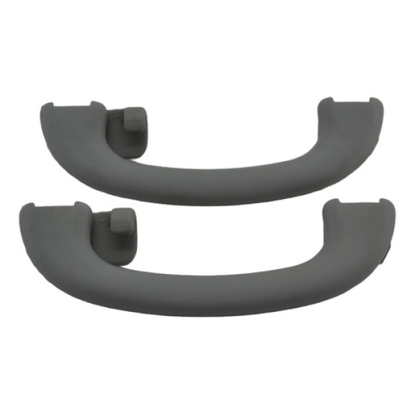 Par Puxador Alça Teto Pqp Fiesta 2009 Ecosport Original Cinza