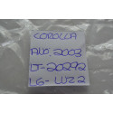 Luz Luminaria Cortesia Teto Toyota Corolla 2004 Original