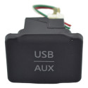 Entrada Conector Usb Auxiliar Console March 2015 Original - Preto