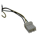 Plug Conector Com Chicote Comando Ar Palio 2014 Original - Preto