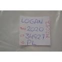 Tampa Porta Luvas Objeto Painel Original Logan 2020 Sandero