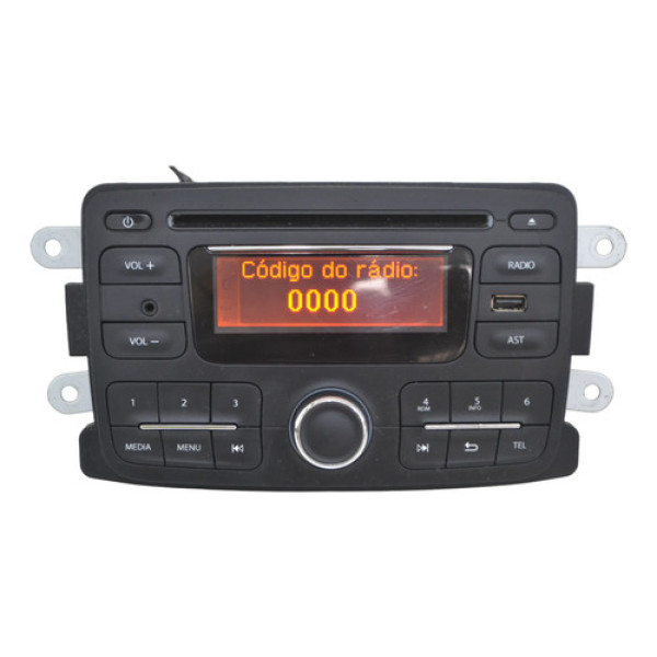 Rádio Bluetooth Aux Usb Duster Sandero Logan Original