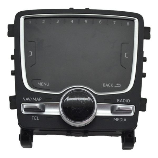 Comando Radio Som Multimidia Console Audi Q7 2016 Original Preto