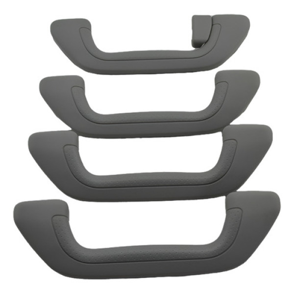 Kit 4 Puxador Alça Teto Pqp Honda Accord 2004 Original Cinza