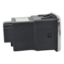 Entrada Conector Usb Auxiliar Argo 2019 Cronos Origina Preto