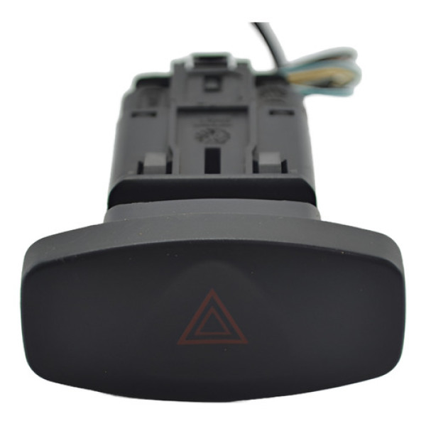 Botão Pisca Alerta Painel Sandero 2012 Logan Duster Original - Preto