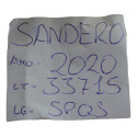 Par Presilha Suporte Quebra Sol Sandero 2020 Original
